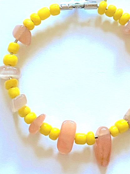 Sunstone Yellow Hoops