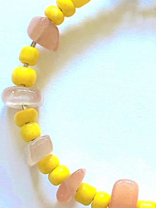 Sunstone Yellow Hoops