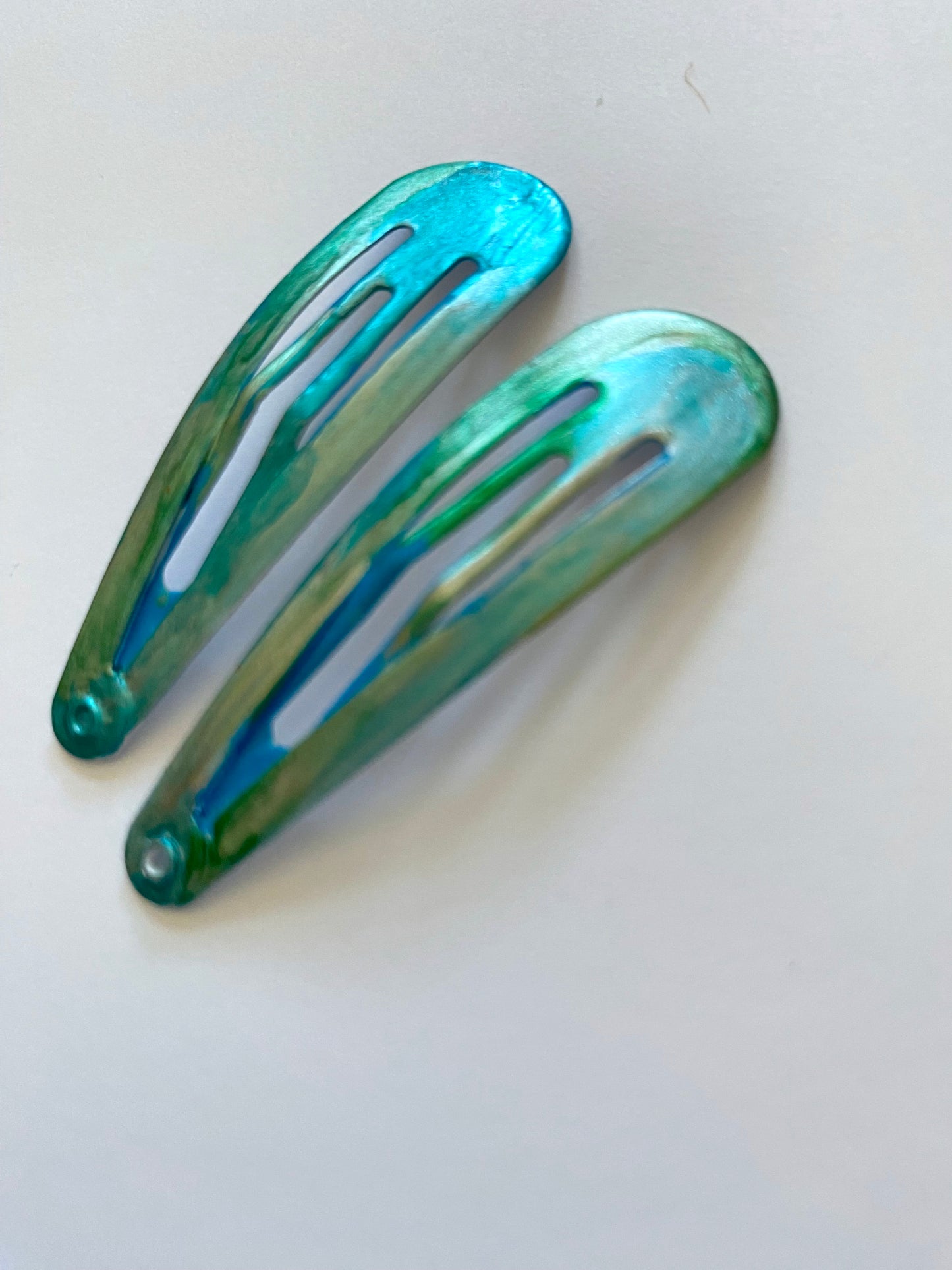 Turquoise Sea-Green Barrette