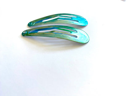 Turquoise Sea-Green Barrette