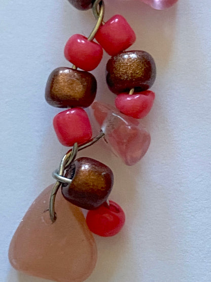 Southern Red Agate Dangle Earrings