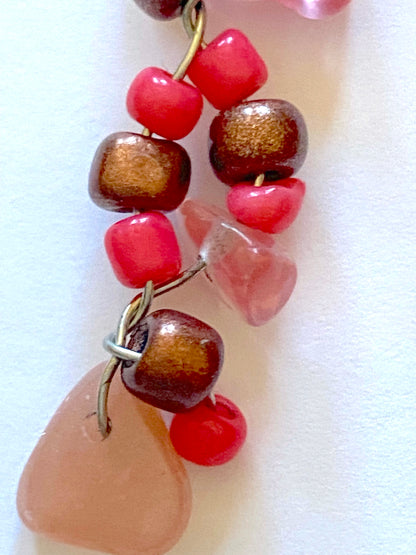 Southern Red Agate Dangle Earrings