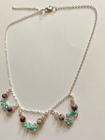 Imperial Jasper Champagne Necklace