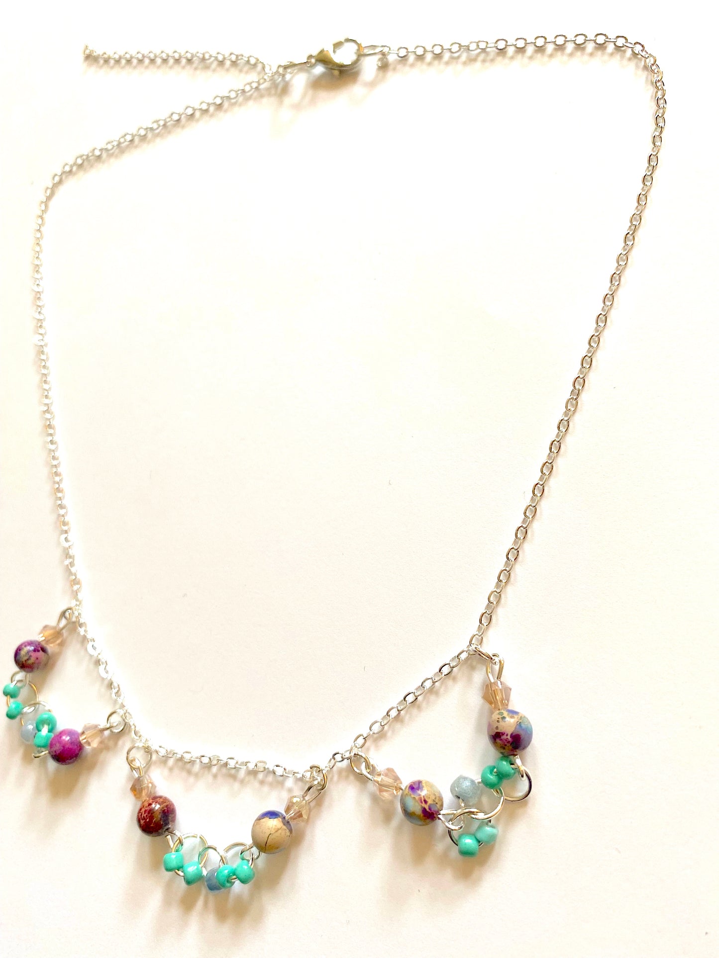 Imperial Jasper Champagne Necklace