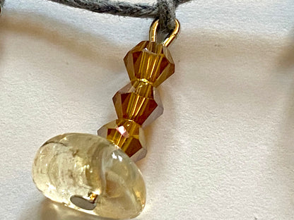 Citrine Amber Necklace