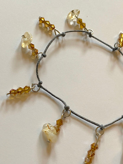 Citrine Amber Bracelet