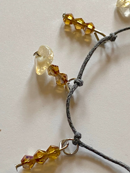 Citrine Amber Bracelet