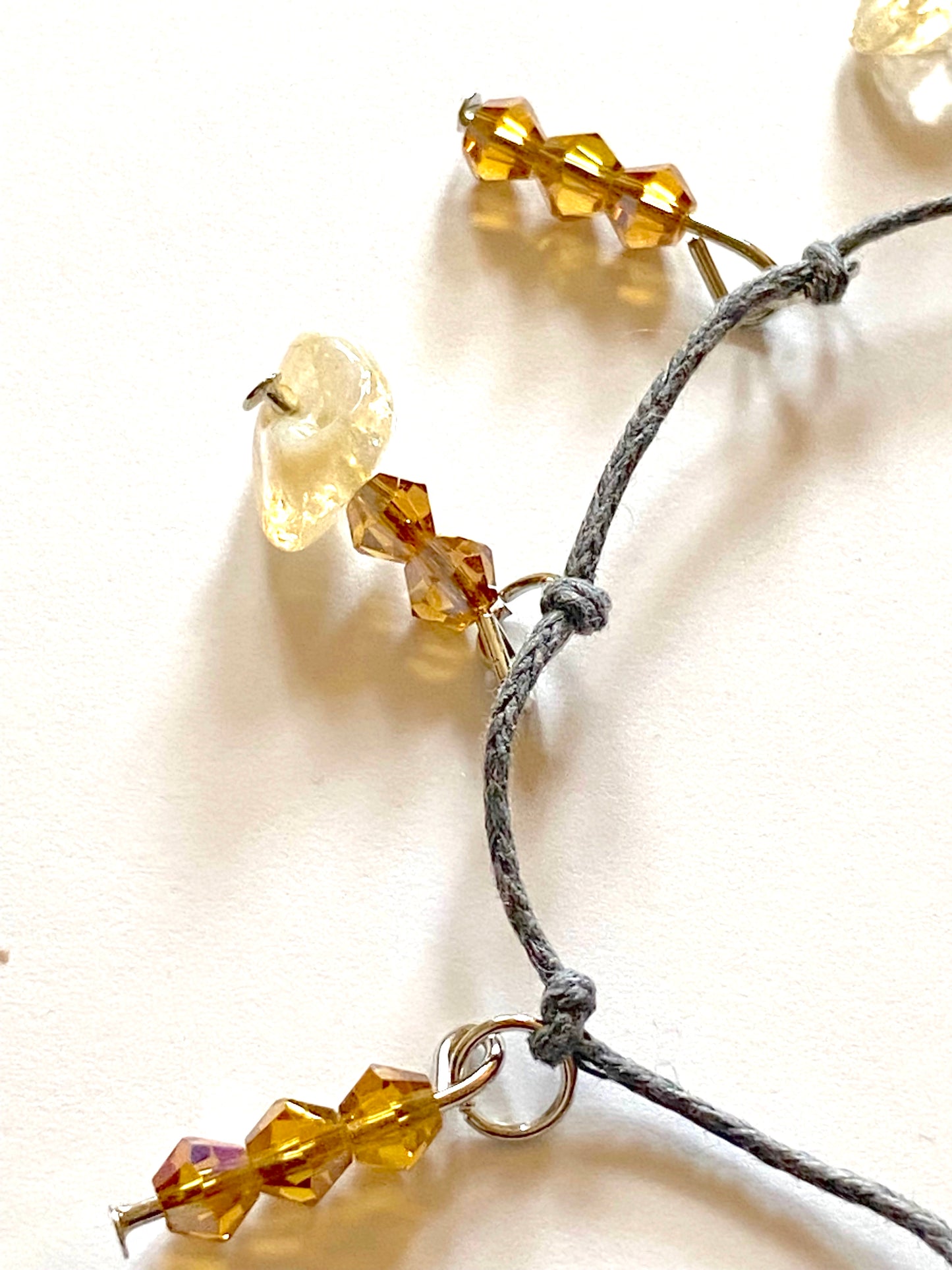 Citrine Amber Bracelet