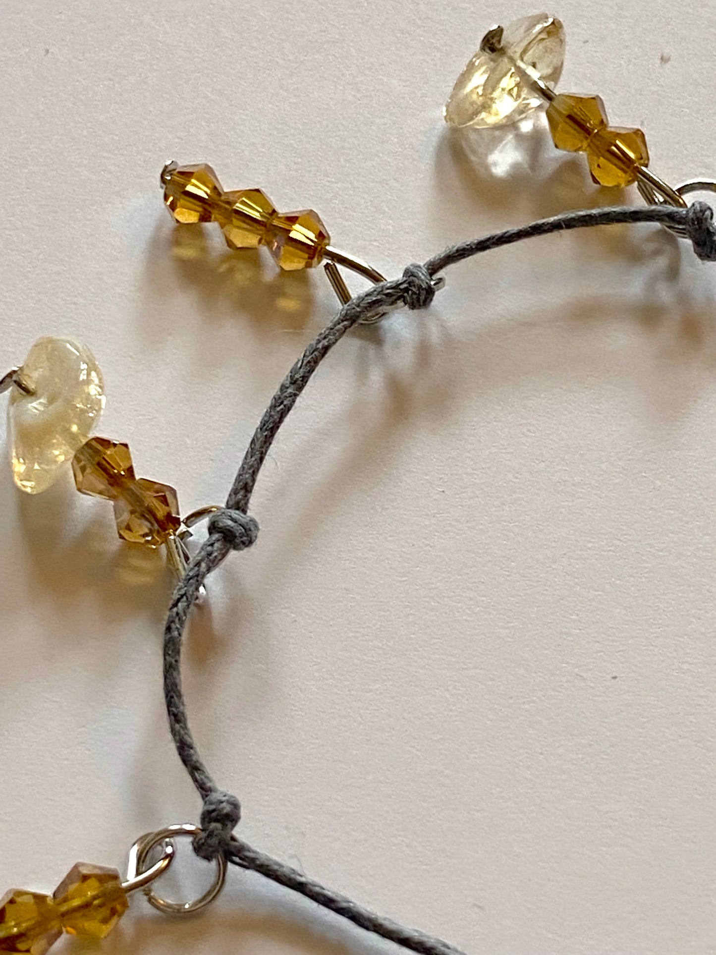 Citrine Amber Bracelet