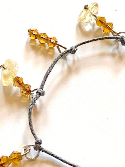 Citrine Amber Bracelet