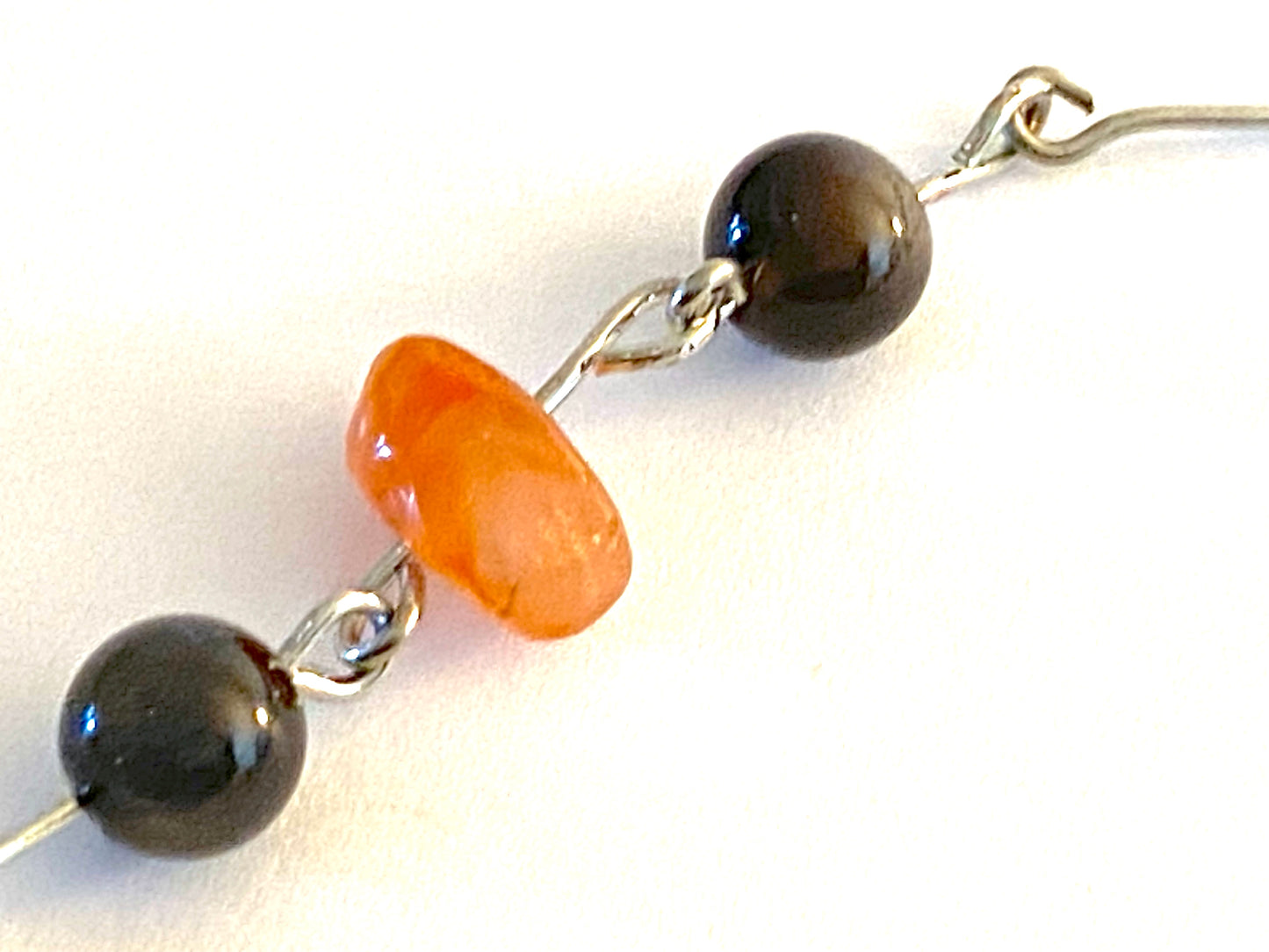 Onyx Red Agate Bracelet