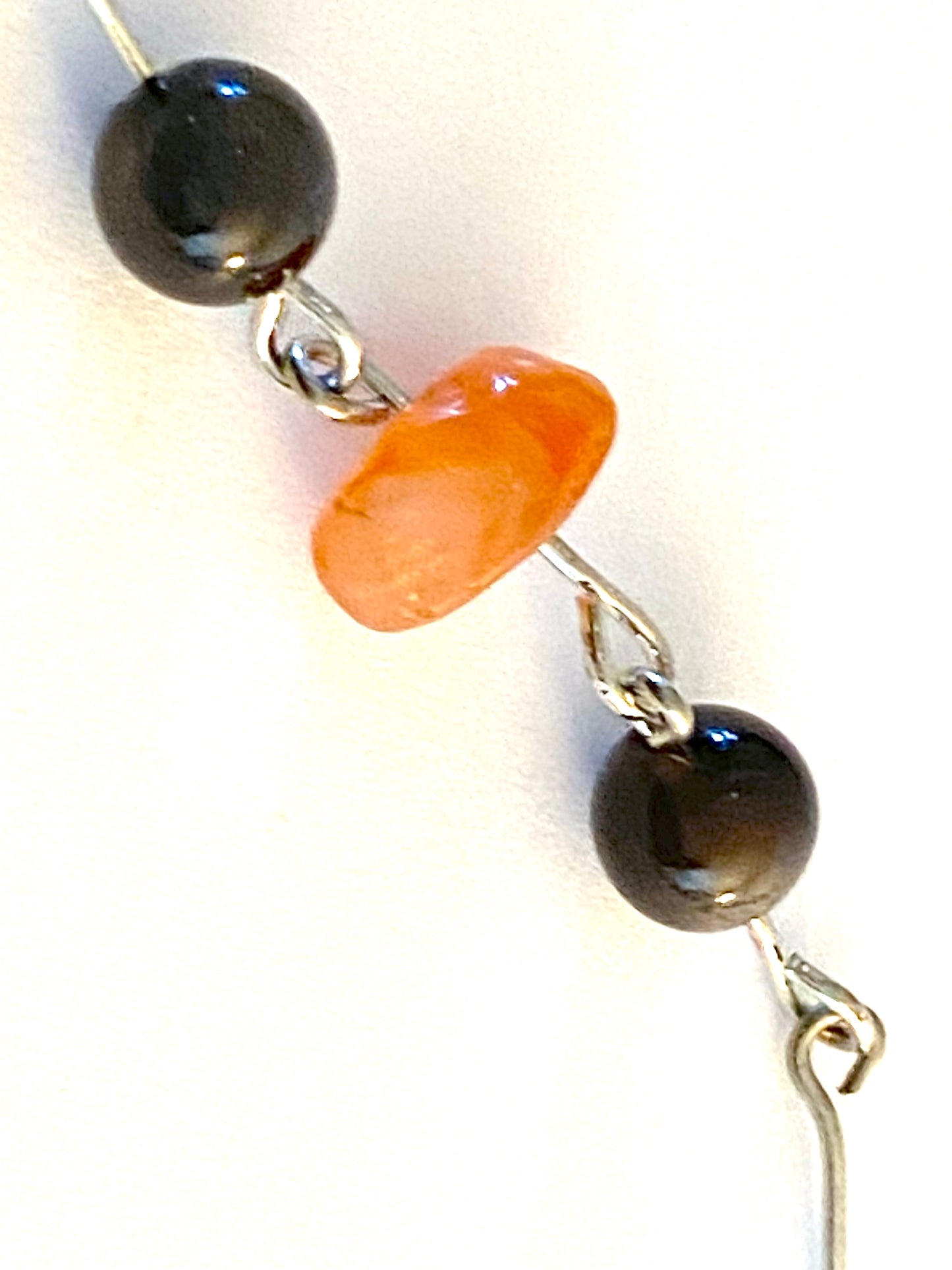 Onyx Red Agate Bracelet